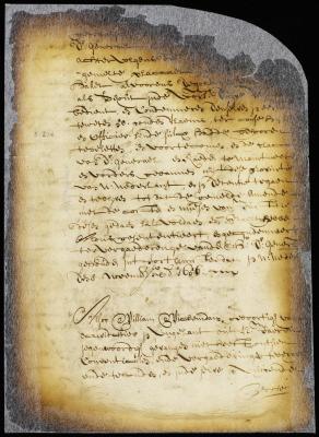 Sentence of William Wickendam for officiating as a gospel minister at Flushing without authority
