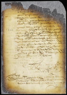 Order granting Govert Loockermans a lot of ground upon certain conditions