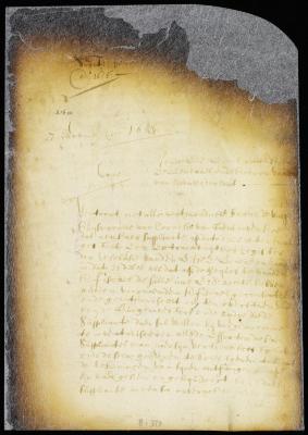 Petition of Rachel de Vinge, wife of Cornelis van Tienhoven, for revocation of the order to take an inventory of his personal property [Copy of 8:316b]