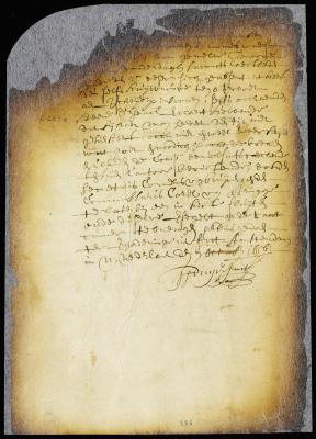 Order to seize and seal all the books and papers belonging to Cornelis van Tienhoven, late fiscal [Copy of 8:267]