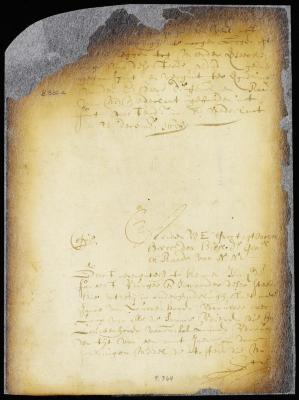 Petition of Isaac de Foreest for leave to conclude a contract with Jacob van Couwenhoven [Copy of 8:307]