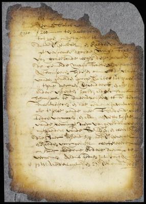 Order to the magistrates of Gravesend to sell all the property there belonging to George Baxter