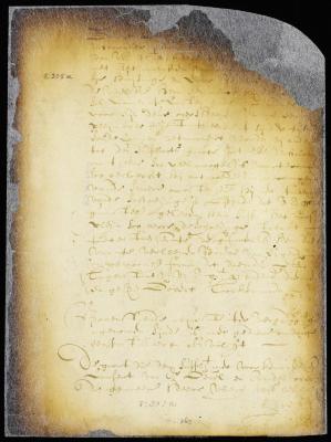 Order granting Govert Loockermans a lot of ground upon certain conditions [Copy of 8:306]