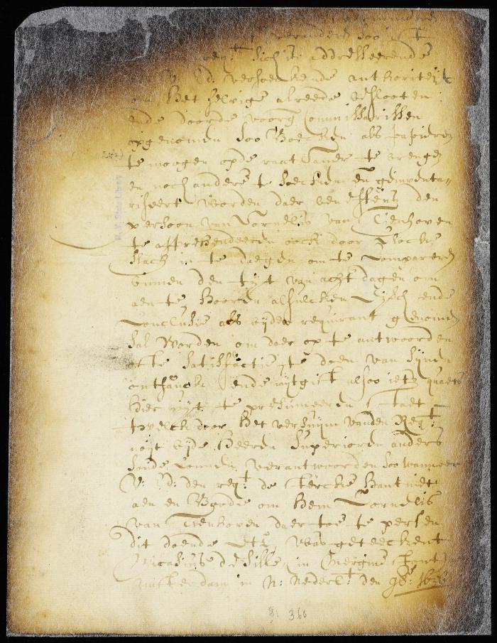 Application of the fiscal for leave to remove the books and papers of Cornelis van Tienhoven from his late residence [Copy of 8:302]