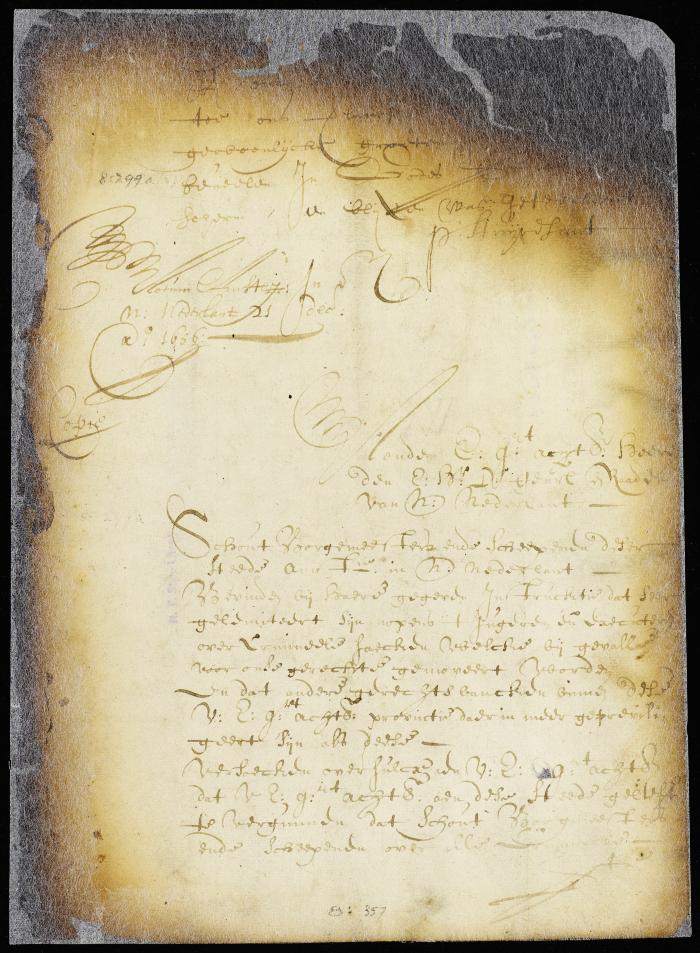 Petition of the sheriff, burgomasters and schepens of New Amsterdam that the criminal jurisdiction of their court extend to all cases not capital [Copy of 8:299]