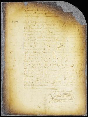 Order appointing guardians and trustees of the motherless children of Jacob van Couwenhoven