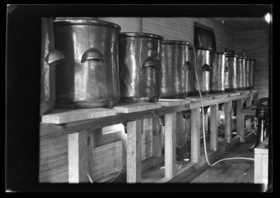 Equipment at the Bayville Bridge experimental shellfish hatchery in Nassau County