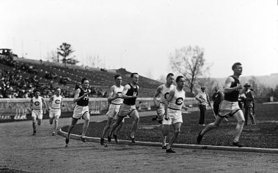 Cornell University. Harvard-Cornell Track Meet.