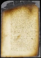 Petition of Widow Morris complaining that the slave at the Ferry had stolen articles she had left in his charge