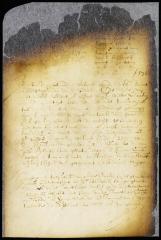 Order for payment of Abbe Claesen's claim