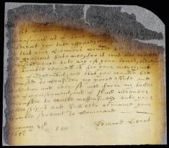 Letter from Edward Heart to director and council