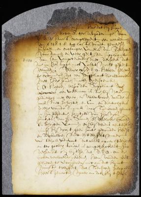 Petition of Egbert van Borsum for payment of a debt contracted by Cornelis van Tienhoven