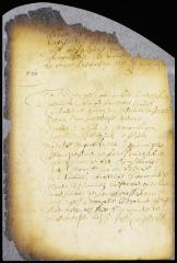 Minute that Joannes Nevius, Dirck van Schelluyne, Mattheus de Vos and Pelgrom Clock had taken the oath prescribed by the ordinance regulating fees