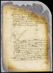 Minute of the appearance before the council of twelve Indians of Marsepinck