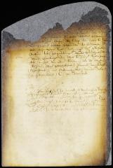 Minute of the filing of a copy of commission of Johan de Deckere