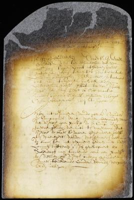 Order on a petition of Johannes Nevius, clerk of New Amsterdam, respecting the payment of his salary and fees