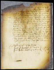 Discharge of Hendrick Loeft, a soldier