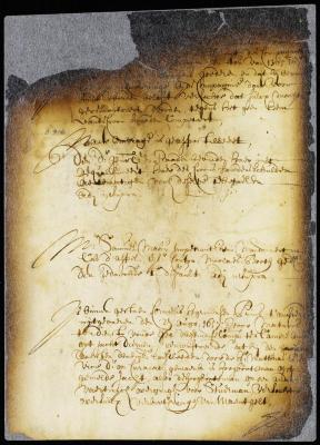 Order on a petition of Isaac Allerton, sr., to be credited with certain goods