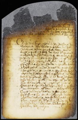 Commission of ex-burgomasters and presiding schepen to decide the  dispute between the director-general and council and Jan Gallardo de Ferrara
