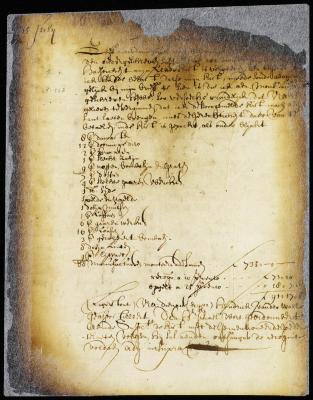 Petition of Hendrick van der Walle for permission to pay the duties on certain articles