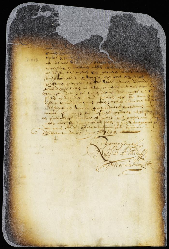 Resolution to enclose the city of New Amsterdam by a double row of palisades