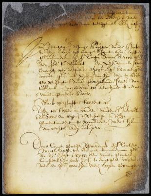Permit to Jacques Corteljou to retain one of the company's slaves a few months