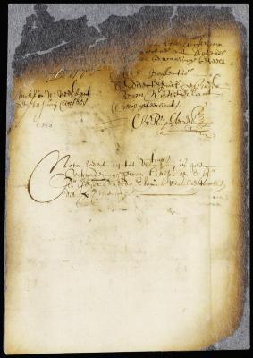 Letter from secretary van Ruyven to Jacques Corteljou
