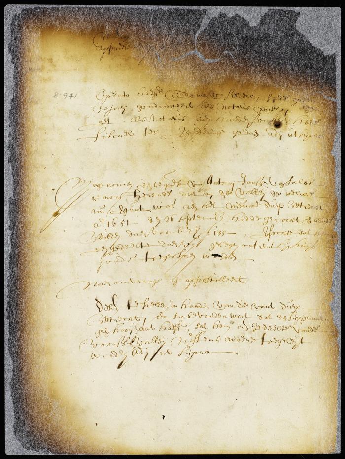 Warrant to the fiscal to arrest Michel Bennighhuysen