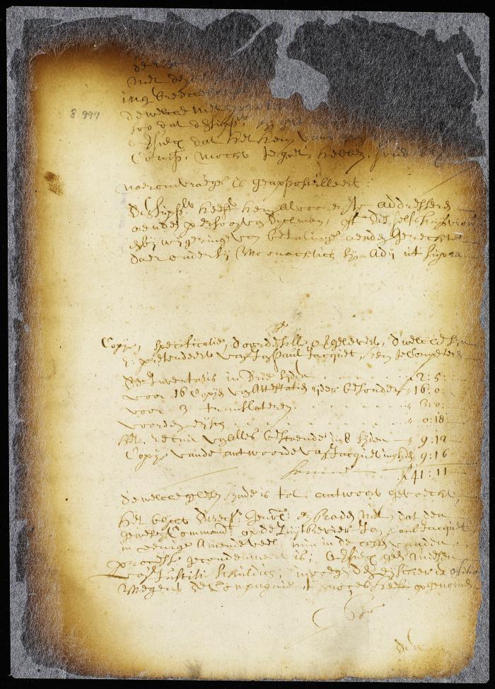 Order refusing to pay a bill of costs of the fiscal for prosecuting Jean Paul Jacquet