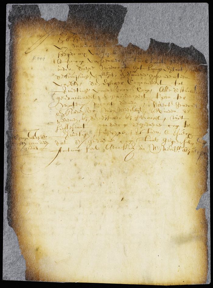 Judgment confirming the sale of a piece of land in Midwout, L. I. by Jan Hendricksen van Gunst to William Douckles