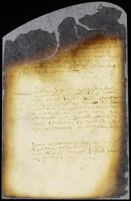 Order to Jacques Corteljou's slave to work with the other slaves