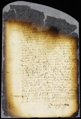 Order of the widow of William Harck to render an account to Robert Terry, John Thouson, William Palmer, and John Coo of cattle belonging to Thomas Farrington