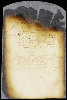 Order to surgeon Hendricksen (Varrevanger) to look out for a proper place and a steward for a hospital