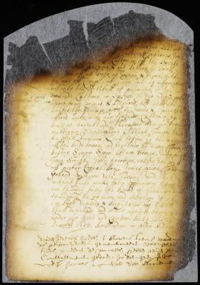 Summons of several residents of Hempstead to answer the complaint of the farmer of the excise, in English