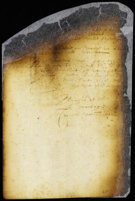 Order postponing the consideration of a petition of Gregory Dexter for land for himself and a few English families [Copy of Volume 6:38b]