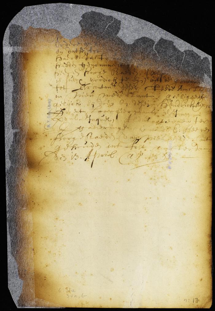 Appointment of fire wardens for the city of New Amsterdam [Copy of Volume 6:31a]