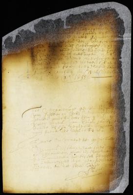 Order on a petition of Gysbert Opdyck that an attachment which he made on goods of Edward Hicby be declared valid [Copy of Volume 6:52b]