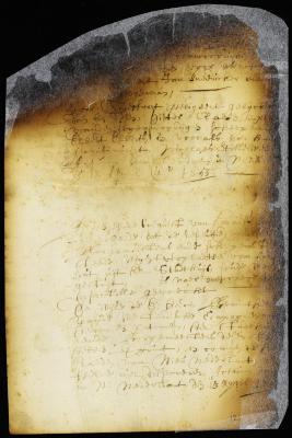 Order of Cornelis Schut to remove salt from the City Hall, which is granted to the common council [Copy of Volume 6:29b]