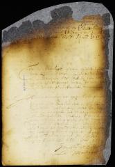 Order confiscating certain wines and brandies belonging to Lourens Heyn [Copy of Volume 6:34b]