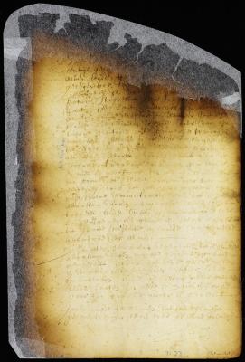 Minute of the application of the deaconry for an order to Abraham Rycken to reopen a road leading to the Poor's farm and for the grant of an island opposite it [Copy of Volume 6:50]
