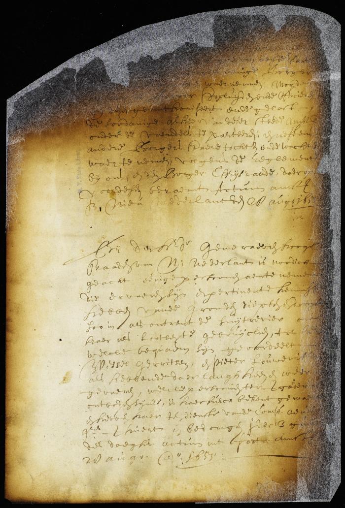 Appointment of Wessel Gerritsen and Pieter Lourissen to be pilots to the expedition against the Swedes [Copy of Volume 6:83b]