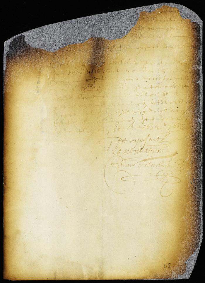 Order authorizing the burgomasters of New Amsterdam to collect moneys subscribed for the public works [Copy of Volume 6:104a]