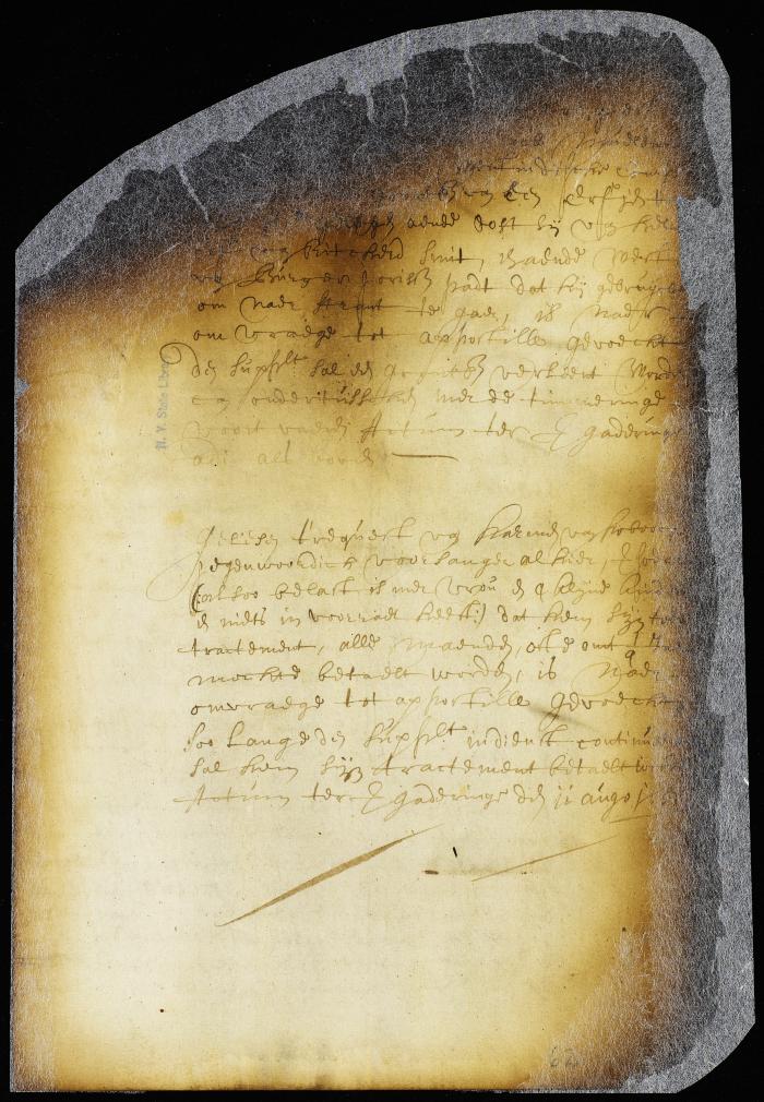 Order on a petition of Harmen van Hobooken, chorister, in relation to his salary [Copy of Volume 6:72b]