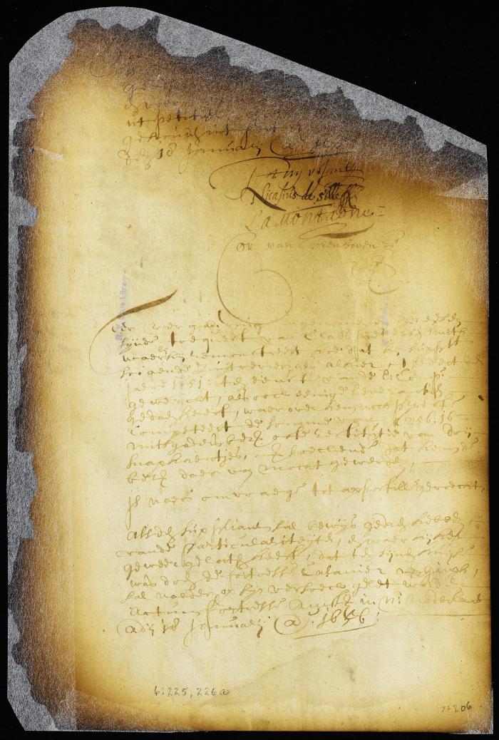 Order on the petition of Claes Pietersen, smith, for remuneration of services [Copy of Volume 6:225]