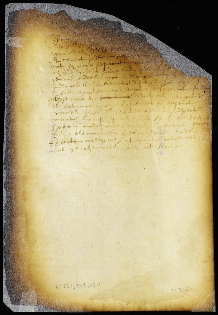 Order granting hon. Nicasius de Sille his pay while acting as captain-lietenant [Copy of Volume 6:221]