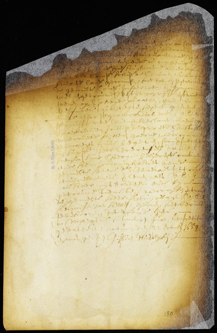 Petition of Brian Nuton to the directors of the W. I. Company for permission to return to New Netherland [Copy of Volume 6:205]