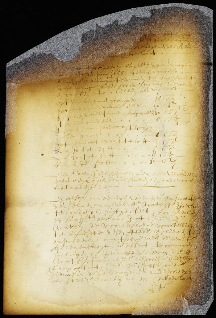 Petition of the burgomasters and schepens for approval of the fees imposed by them for sealing weights and measures [Copy of Volume 6:224]