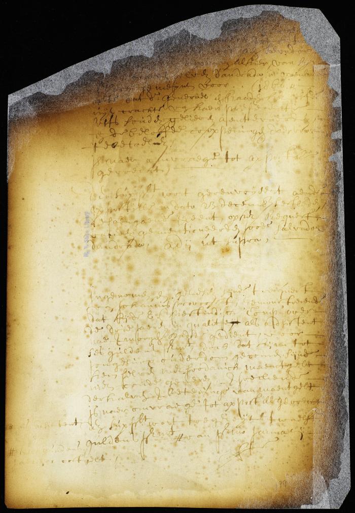 Order on a petition of Teunis Craay for permission to sell his house and lot to Salvador Dandrada [Copy of Volume 6:218]