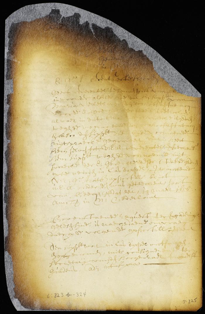 Petition of Joost van Beecq for a writ of appeal in a judgment in favor of Maria Verleth [Copy of Volume 6:323b]
