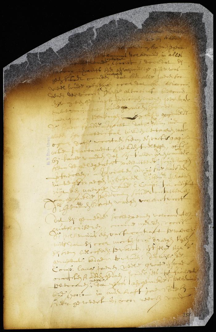 Order obliging all owners of empty lots in Breuckelen to build within six months [Copy of Volume 6:345a]